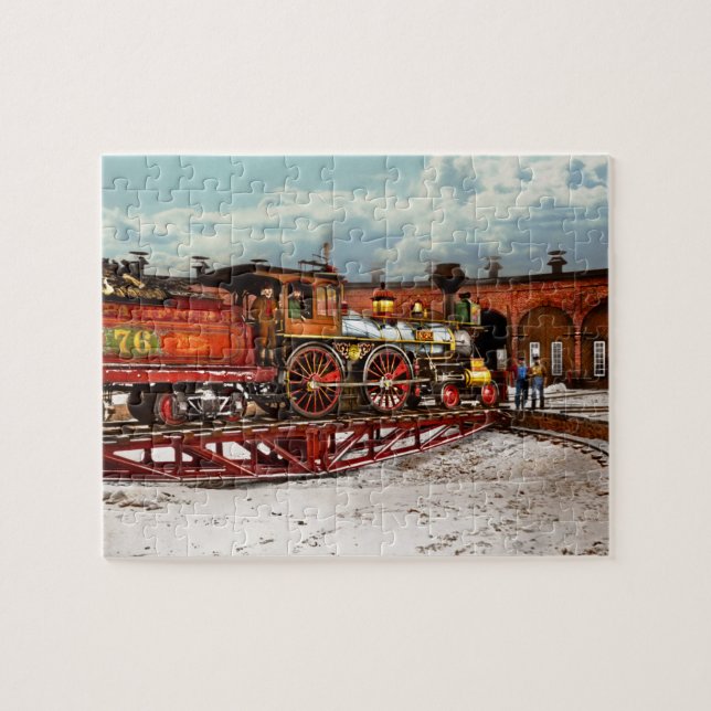 Puzzle Train - Guerre de Sécession - Aime-moi tendrement  (Horizontal)