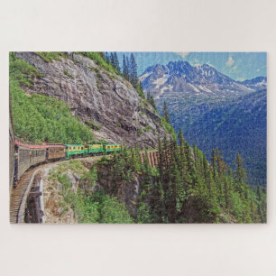 Puzzle Train historique du Yukon, Canada