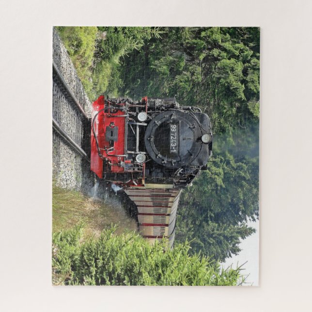 Puzzle Train Locomotive à vapeur nostalgique Brocken Rail (Vertical)