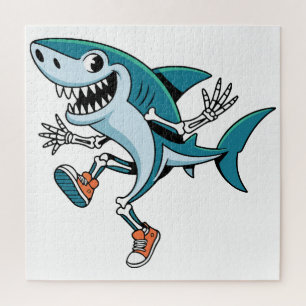 Puzzle Tralalero Tralala SkeleBoo Halloween Conception