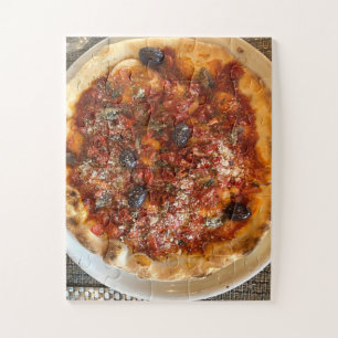 Puzzle Tranches de Licata en Sicile Pizza aux olives ru
