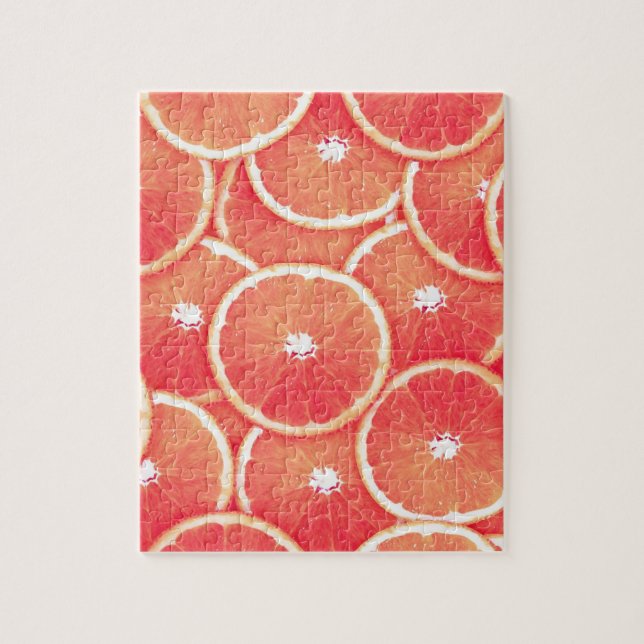Puzzle Tranches de pamplemousse rose (Vertical)