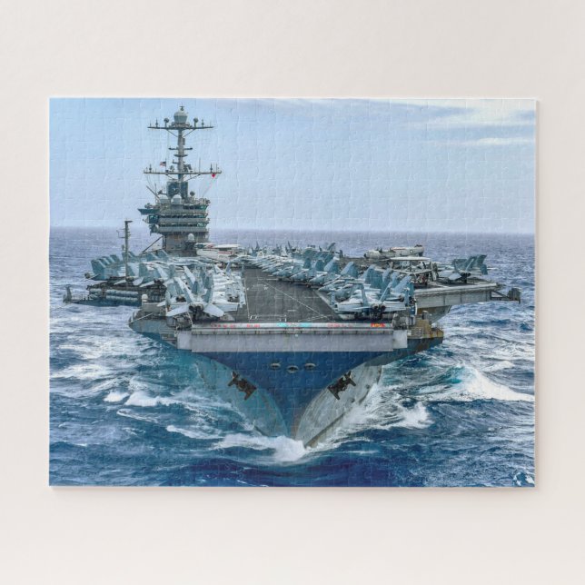 Puzzle TRANSPORTEUR D'AÉRONEF AMÉRICAIN - CVN 75 (16x20 P (Horizontal)