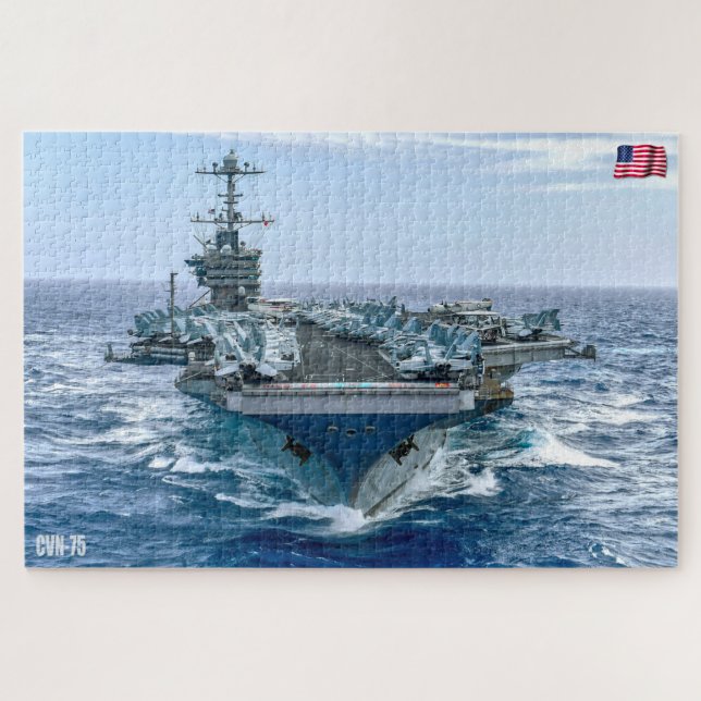 Puzzle TRANSPORTEUR D'AÉRONEF AMÉRICAIN - CVN 75 (20 x 30 (Horizontal)