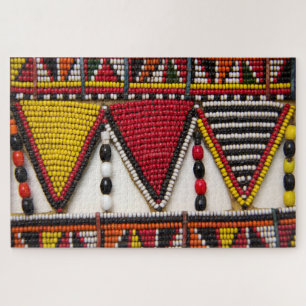 Puzzle Travail de perles tribal Maasai