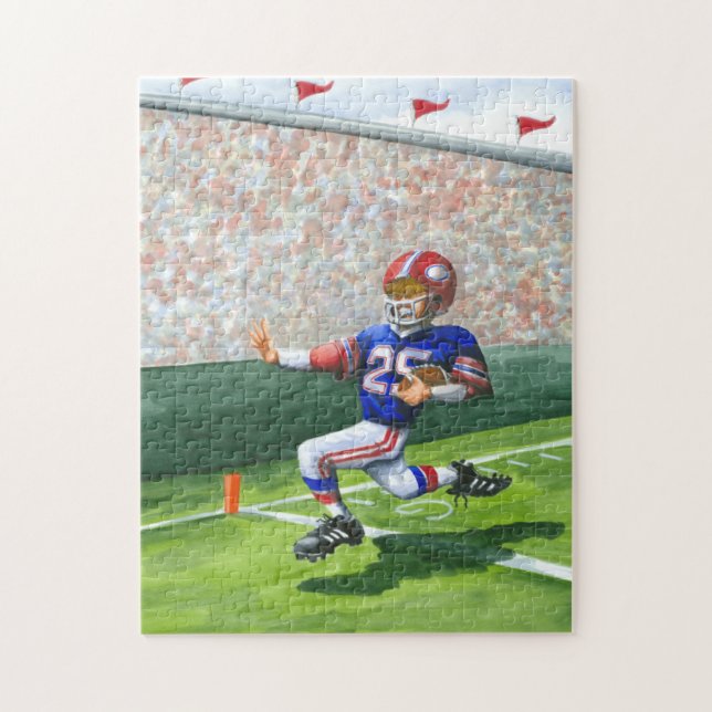 Puzzle Traverser la ligne d'objectif pour une touche (Vertical)