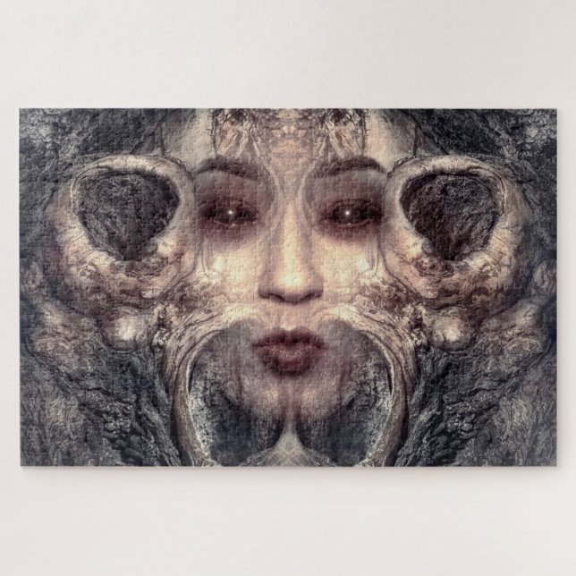 Puzzle Tree Lady - Art Imaginaire (Horizontal)