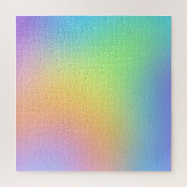 Puzzle très difficile Pastel Rainbow Gradient (Vertical)