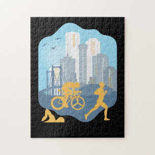 Puzzle Triathlon, urban, style de vie