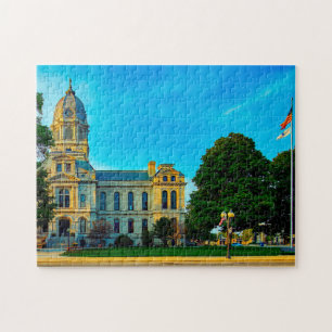 Puzzle Tribunal de Kosciusko Indiana.