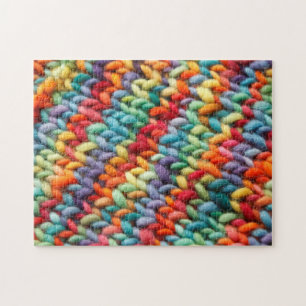 Puzzle Tricot en tissu Rainbow Knit