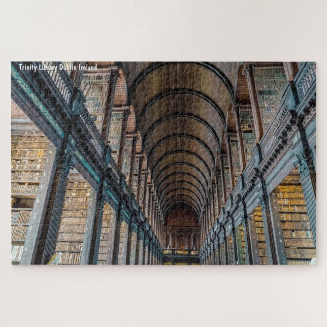 Puzzle Trinity Library Dublin Irlande (Horizontal)