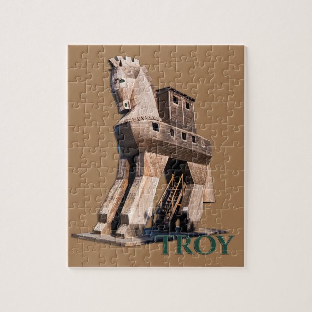 Puzzle Troie : Cheval de Troie (Vertical)