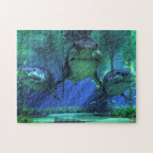 Puzzle Trois requins