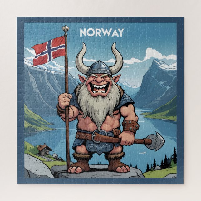 Puzzle Troll norvégien (Vertical)