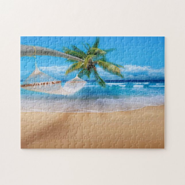 Puzzle Tropical Beach Game (Horizontal)