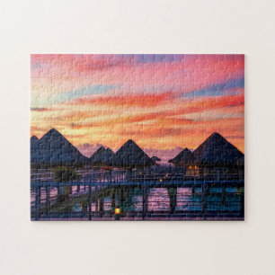 Puzzle Tropical Bungalow Game