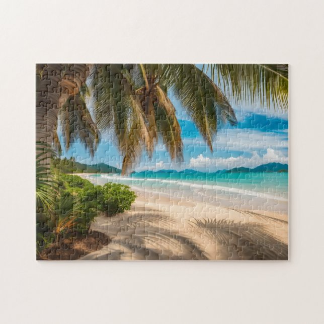 Puzzle Tropical Ocean Game (Horizontal)