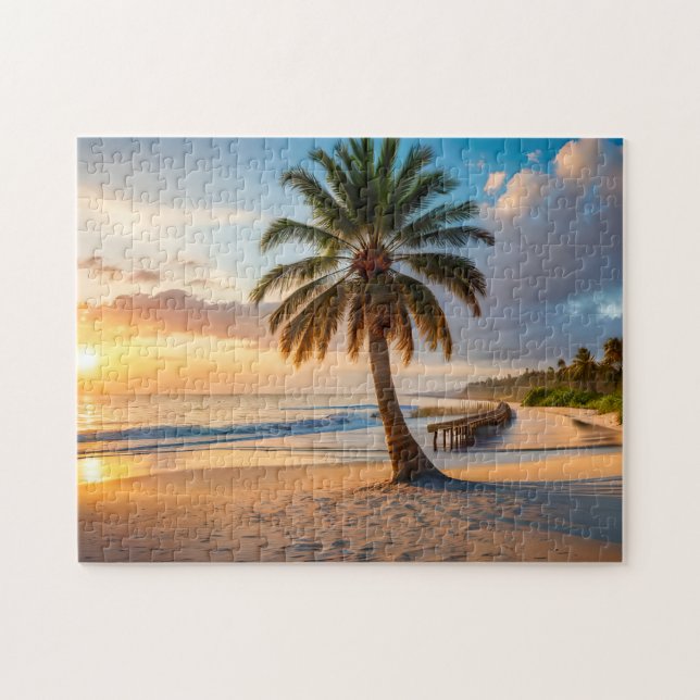 Puzzle Tropical Ocean Game (Horizontal)