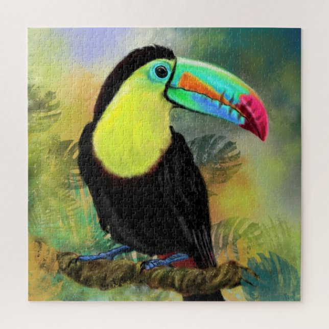 Puzzle Tropical Toucan (Vertical)