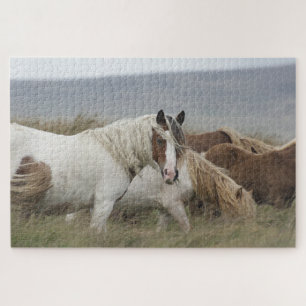 Puzzle Troupeau de Chevaux sauvages