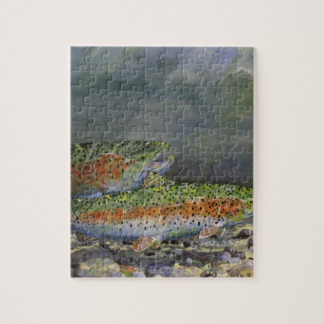 Puzzle Truite arc-en-ciel (Vertical)