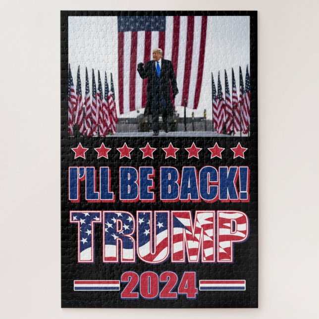 Puzzle Trump 2024 : Reprendre l'Amérique (Vertical)