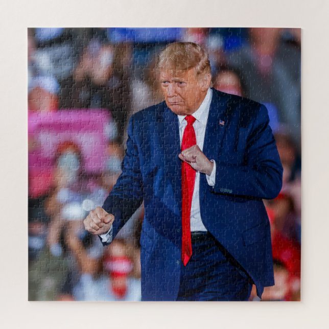 Puzzle Trump Dance Funny (Vertical)