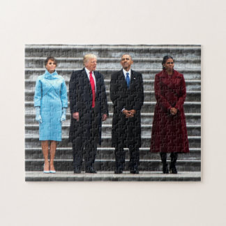 Puzzle Trump & Obama À L'Inauguration
