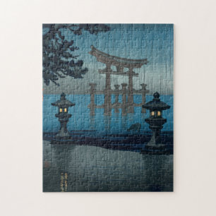 Puzzle Tsuchiya Koitsu - Miyajima dans la pluie