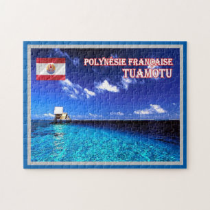 Puzzle Tuamotu - Polynésie française - Panorama -