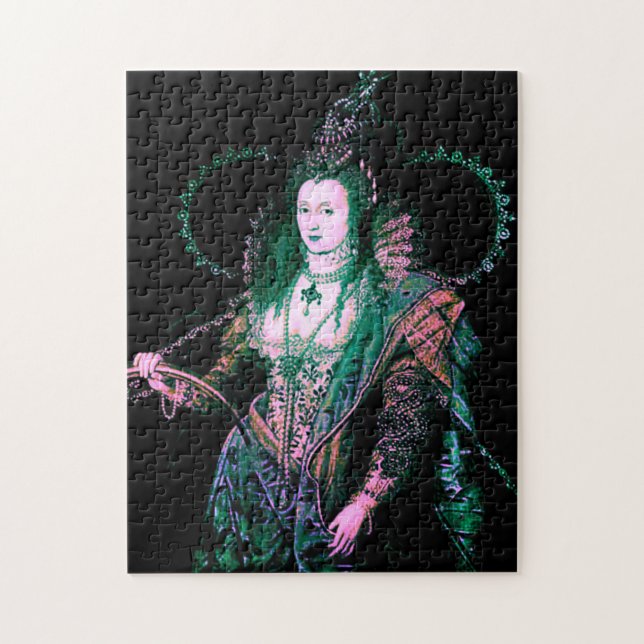 Puzzle Tudor Reine Elizabeth I (Vertical)