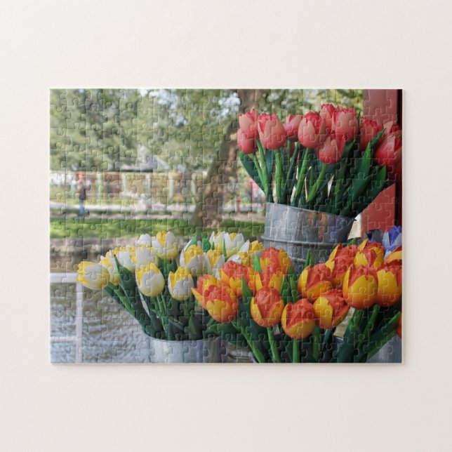 Puzzle Tulipes d'Amsterdam. (Horizontal)