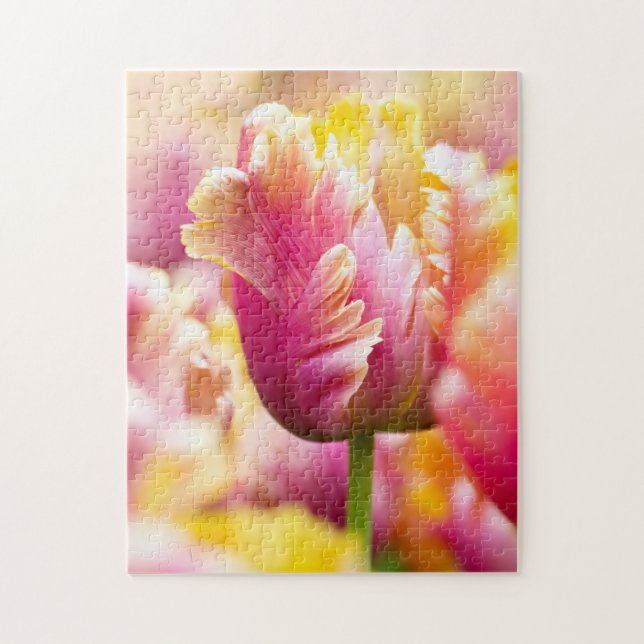 Puzzle Tulipes en gros plan (Vertical)