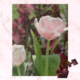 Puzzle Tulipes rose Pastel Springtime Photographie floral
