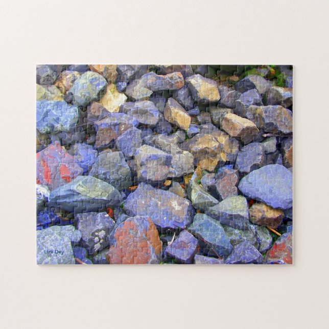 Puzzle 'Tumbled Rocks' (Horizontal)