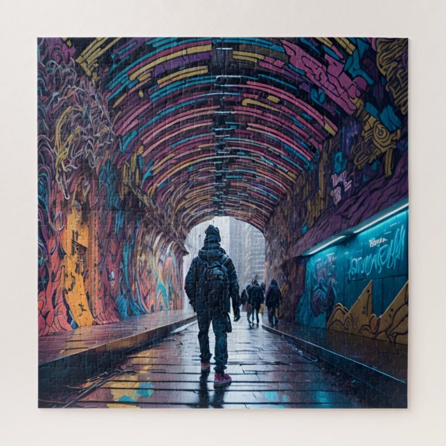 Puzzle Tunnel De Graffiti (Vertical)
