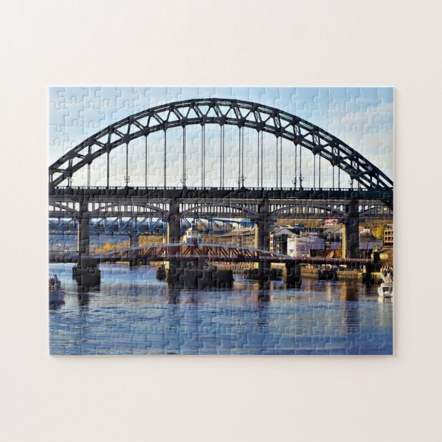 Puzzle Tyne Bridge Newcastle (Royaume-Uni) Photo (Horizontal)