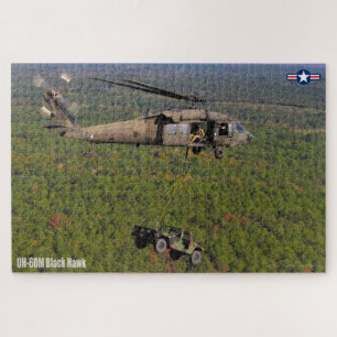 Puzzle UH-60M NOIR HAWK (20x30 POUCES)