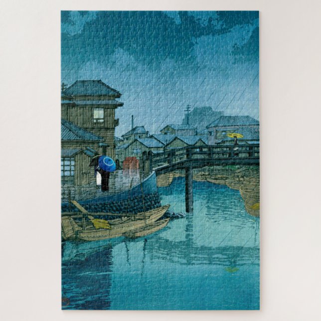 Puzzle ukiyoe - hasui - No.39 Shinagawa -   (Vertical)