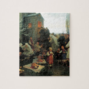 Puzzle Ukrainien Pâques/bénédiction Den de velyk