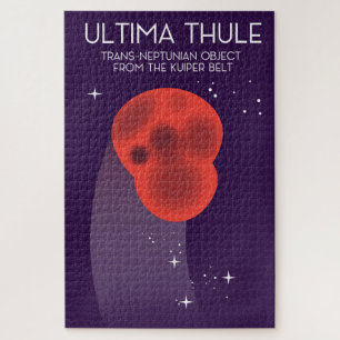 Puzzle Ultima Thule Keiper Belt art spatial