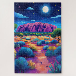Puzzle Uluru ou Ayers Rock, Australie.