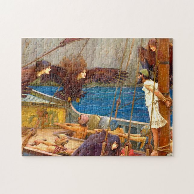 Puzzle Ulysses et les sirènes par J. W. Waterhouse (Horizontal)