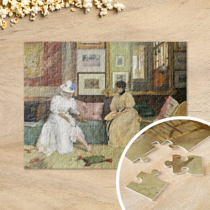 Puzzle Un appel convivial   William Merritt Chase