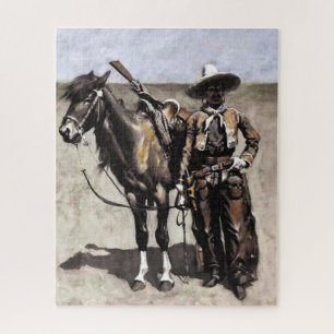 Puzzle Un Buccaro mexicain au Texas par Frederic Remingto