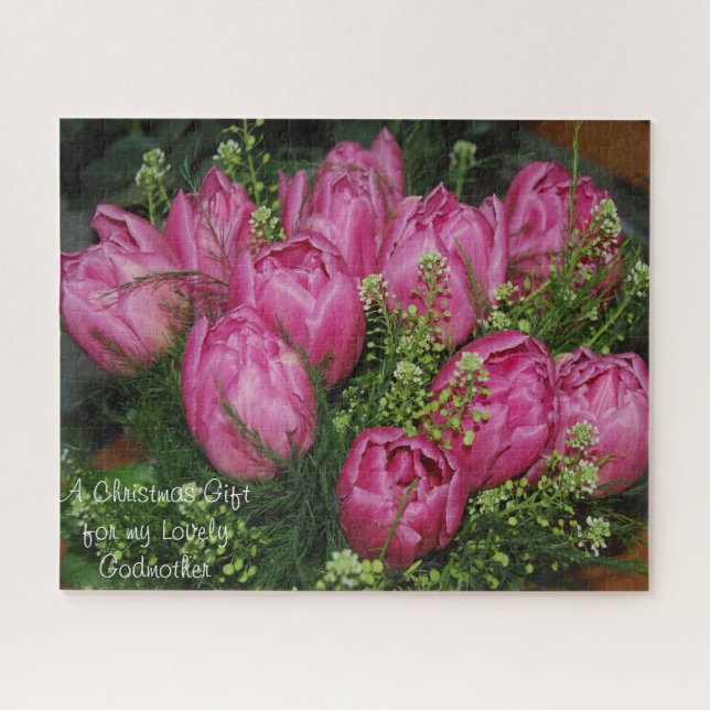 Puzzle Un cadeau de Noël pour ma belle-mère. (Horizontal)