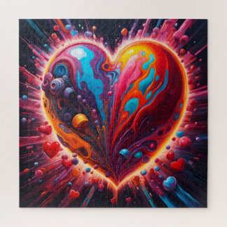 Puzzle Un coeur en pulsation