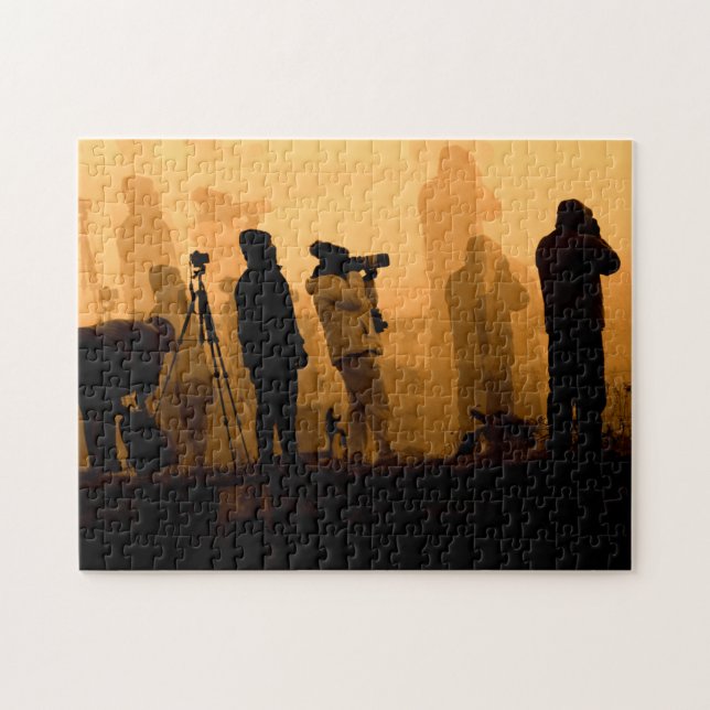 Puzzle Un coucher de soleil Extraordinaire - Photographie (Horizontal)