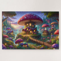 Un crépuscule dans la ville de Toadstool